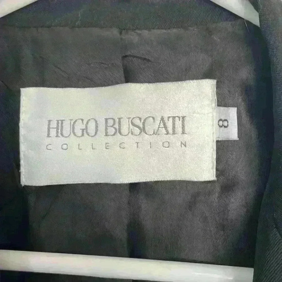 Hugo Buscati black blazer size 8 - Picture 5 of 8